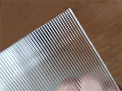 50lpi 0.6mm thickness for small size lenticular printing lenticular material