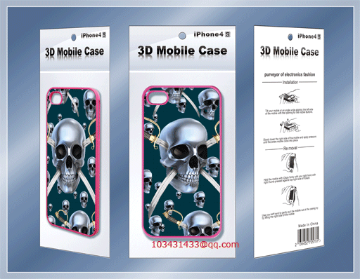 3d iphone sticker case