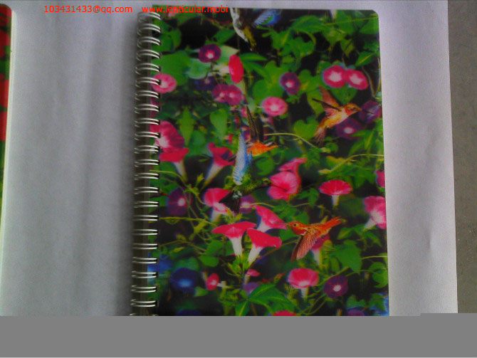 3d lenticular notebook,3d book cover
