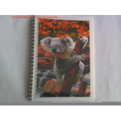 3D lenticular notebook
